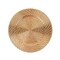 Gold 6 Metallic 13" Swirl Rattan Acrylic Round Charger Plates Party Tableware
